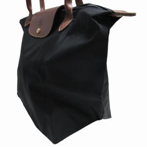 Longchamp LE PLIAGE ’SHOPPING トートバッグ ハンドバッグ 黒 ブラック 茶 ブラウン 1623 089