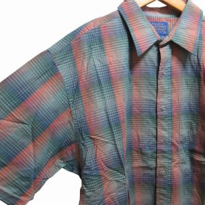 PENDLETON ヴィンテージ シャツ 総柄 カジュアル 半袖 XL マルチカラー