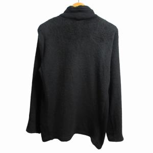 THE NORTH FACE ジップインバーサミッドジャケット フリース ロゴ刺繍 ハイネック L 黒 ブラック NA61906