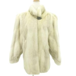 サファイアミンク コート 毛皮 ベージュ