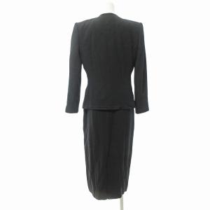 GIVENCHY ハイフォーマル セットアップ アンサンブル ワンピース ジャケット ブラック フォーマル 喪服 黒 10 0729 GY09
