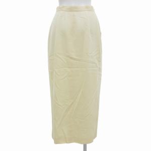 美品 VALENTINO シルク タック ロング タイトスカート ロングスカート 美品 VALENTINO シルク タック ロング タイトスカート ロング