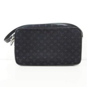 LOUIS VUITTON ポシェットコントドゥフェ ハンドバッグ ポーチ モノグラム サテン M92275 ブラック
