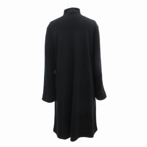 Max Mara セットアップ ニット チュニックカットソー ニット イージーパンツ 白タグ ハイネック 長袖 M 黒 ブラック
