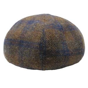 ツイード キャスケット ハンチング 帽子 チェック ウール 40 L相当