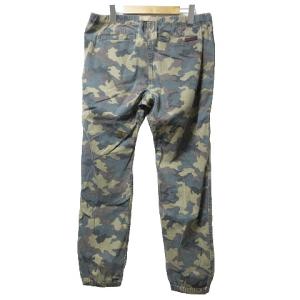 GRAMiCCi × BEAMS ビームス ワークパンツ アウトドアウェア カモフラ 迷彩 ウェビングベルト M カーキ系 X