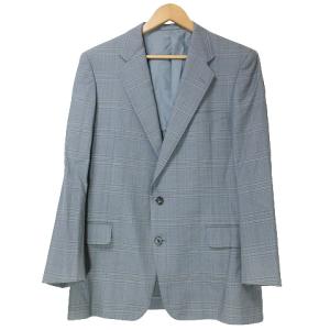 ヴィンテージ テーラードジャケット チェック AB6 グレー