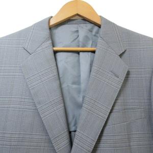 burberrys ヴィンテージ テーラードジャケット チェック AB6 グレー