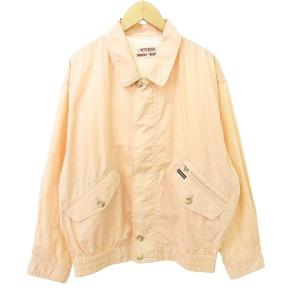 タグ付き オールド ドリズラー ヴィンテージ ジャケット ジップアップ ロゴ 薄手 Mサイズ ピンク