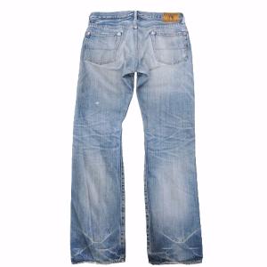 HYSTERIC GLAMOUR HG ヒスグラ 4AP-1552 スタッズデニム ジーンズ パンツ セルビッチ ボタンフライ ダメージ加工 RW加工 32インチ
