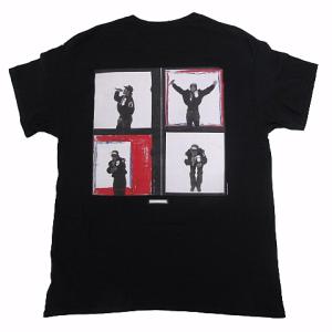 NEIGHBORHOOD × IMAGE CLUB LIMITED Tシャツ 半袖 N.W.Aポートレートプリント ロゴ Lサイズ 黒 ブラック