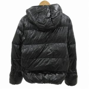 DUVETICA 美品 ティア ダウンジャケット ブルゾン 黒 ブラック 紫 パープル 1125-499-1588 GY31 AA