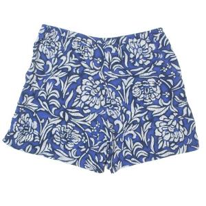 Patagonia バギーズ ショーツ ショートパンツ 56982 総柄 ナイロン アウトドアウェア M 青 ブルー X