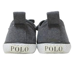 POLO RALPH LAUREN 美品 スニーカー ローカット 靴 ロゴ 刺? 約24cm USA4 1