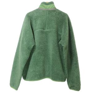 Patagonia レトロX 23055f0 ジャケット フリース アウトドアウェア ジップアップ スタンドカラー L 緑 グリーン X