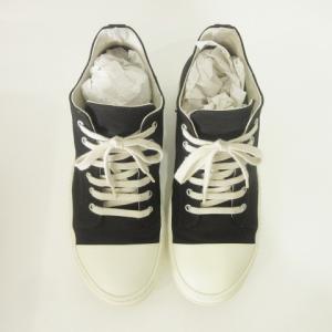 DRKSHDW SS24 LIDO LOW SNEAKS IN BLACK 42