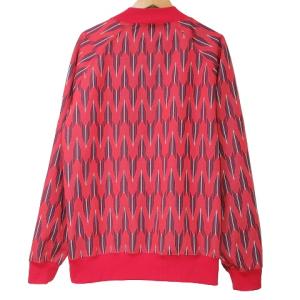 Needles 19ss トラックジャケット 総柄 矢柄 刺? ジップアップ L 赤 レッド X