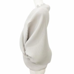 PLEATS PLEASE ISSEY MIYAKE カーディガン トップス 無地 PP23-F0273 フリーサイズ グレー GY09