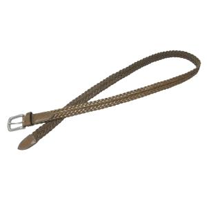 nonnative レザー ベルト 編み込み メッシュ 穴なし ブラウン 茶 X