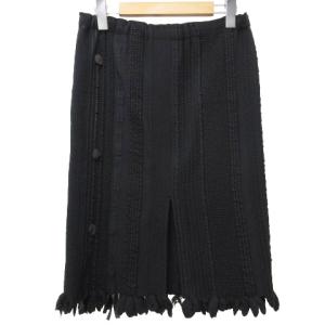 GUCCI ニット スカート 38 ブラック