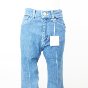 【マメ クロゴウチ】フレア デニム ブーツカット サイズ1 MM24SS-PT026BL-03_39147a9d-