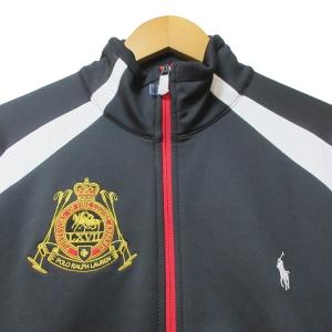 POLO RALPH LAUREN タグ付き トラックトップ ジャケット ジャージ フルジップ 刺? 裏トリコット サムホール S 170