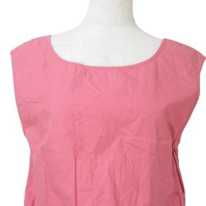 Ron Herman RHC ワンピース ロング ノースリーブ ウエストマーク バッククロス S ピンク IBO58 X