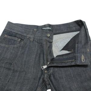 DOLCE&GABBANA 20 loose デニム パンツ ジーンズ クロップド 七分丈 プレート インディゴ ネイビー 48 L相当 X