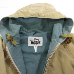 WOOLRICH 70s マウンテンパーカー ヴィンテージ 白タグ フーディ ベージュ M