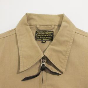 THE REAL McCOY'S 21ss M-421A サマー フライトジャケット 36 ベージュ