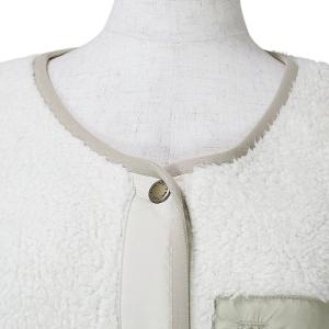 Columbia 美品 22AW シカゴアベニュージャケット PL6275 ボアフリース アウトドアウェア ロゴ刺? ミドル丈 パイピング M