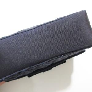 FOXEY ミニバッグ チェーンショルダー キルティングタイプ ネイビー