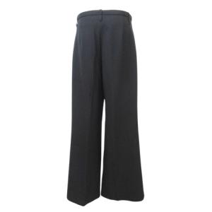Theory 美品 20AW BISTRETCH DOUBLE 3 BELT WIDE PANT ストレッチ ダブルベルト ワイド パンツ