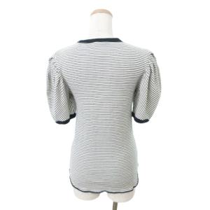 Ameri VINTAGE × robert p miller ロバート ピー ミラー 美品 保存袋付き パフスリーブ カットソー トップス 半袖 ボーダー