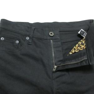HYSTERIC GLAMOUR 美品 デニム パンツ ジーンズ スリム 27 S相当 黒 ブラック IBO58 X