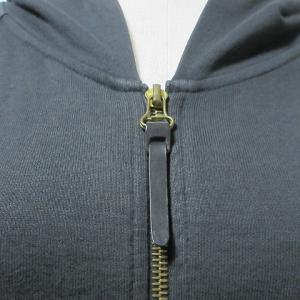 visvim LUXSIC パーカー ジップアップ 長袖 裏毛 1 S相当 黒 ブラック IBO60 X