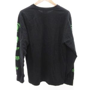 A BATHING APE ×ネイバーフッド NEIGHBORHOOD 美品 長袖 アームプリント Tシャツ ロンT カットソー トップス 日本製 Mサイズ