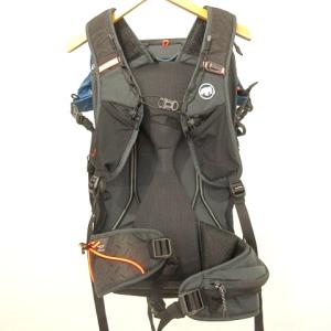 MAMMUT デュカン スパイン ducan spine 28-35 バックパック リュックサック ザック レインカバー ナイロン 青 黒