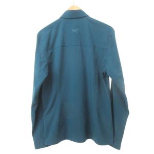 ARC’TERYX シャツ 長袖 スカイラインシャツ スナップボタン S ブルー
