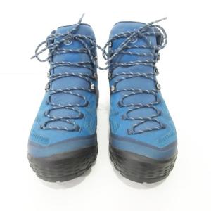 MAMMUT 美品 箱付き HIGH GTX Men ハイゴアテックス トレッキングシューズ アウトドア 靴 US9.5 27.5?p 青