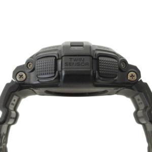 CASIO G-SHOCK GW-9300GB-1JF 腕時計 MUDMAN タフソーラー 文字盤パープル 本体ブラック 稼働品