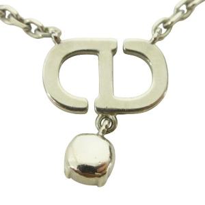 Dior Petit CD Necklace ピンク シルバーカラー