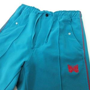 Needles 美品 24ss Piping Cowboy Pant 0T137 ジャージ パンツ バタフライ 刺繍 XS グリーン
