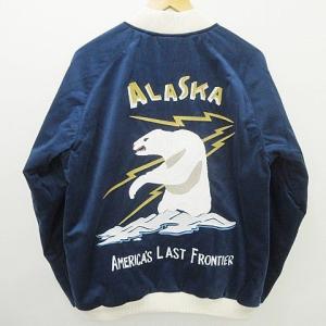 HOUSTON 別珍スーベニアジャケット VELVETEEN SOUVENIR JACKET (ALASKA)