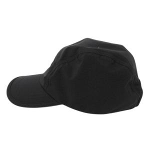 Graphpaper 美品 24AW PERTEX SHIELD Jet Cap 帽子 防水性 ロゴプリント ワンサイズ 黒 ブラック
