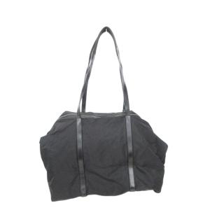 PRADA ナイロン ボストンバッグ 旅行鞄 カバン 三角プレート 黒 ブラック