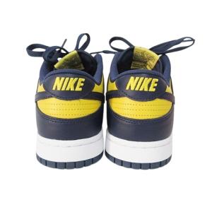 NIKE Dunk Low Michigan DD1391-700 スニーカー 27.5cm イエロー
