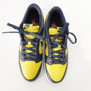 NIKE Dunk Low Michigan DD1391-700 スニーカー 27.5cm イエロー