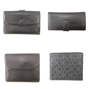 dunhill ダックス等 9点 長財布 二つ折り財布 ウォレット 黒 ブラック 茶 ブラウン GY99