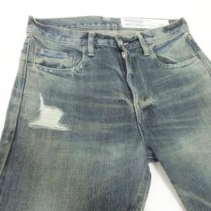 NEIGHBORHOOD 18AW WOVEN SAVAGE 182DCNH-PTM14 ウーブン サベージ デニム パンツ リペア ダメージ セルビッジ